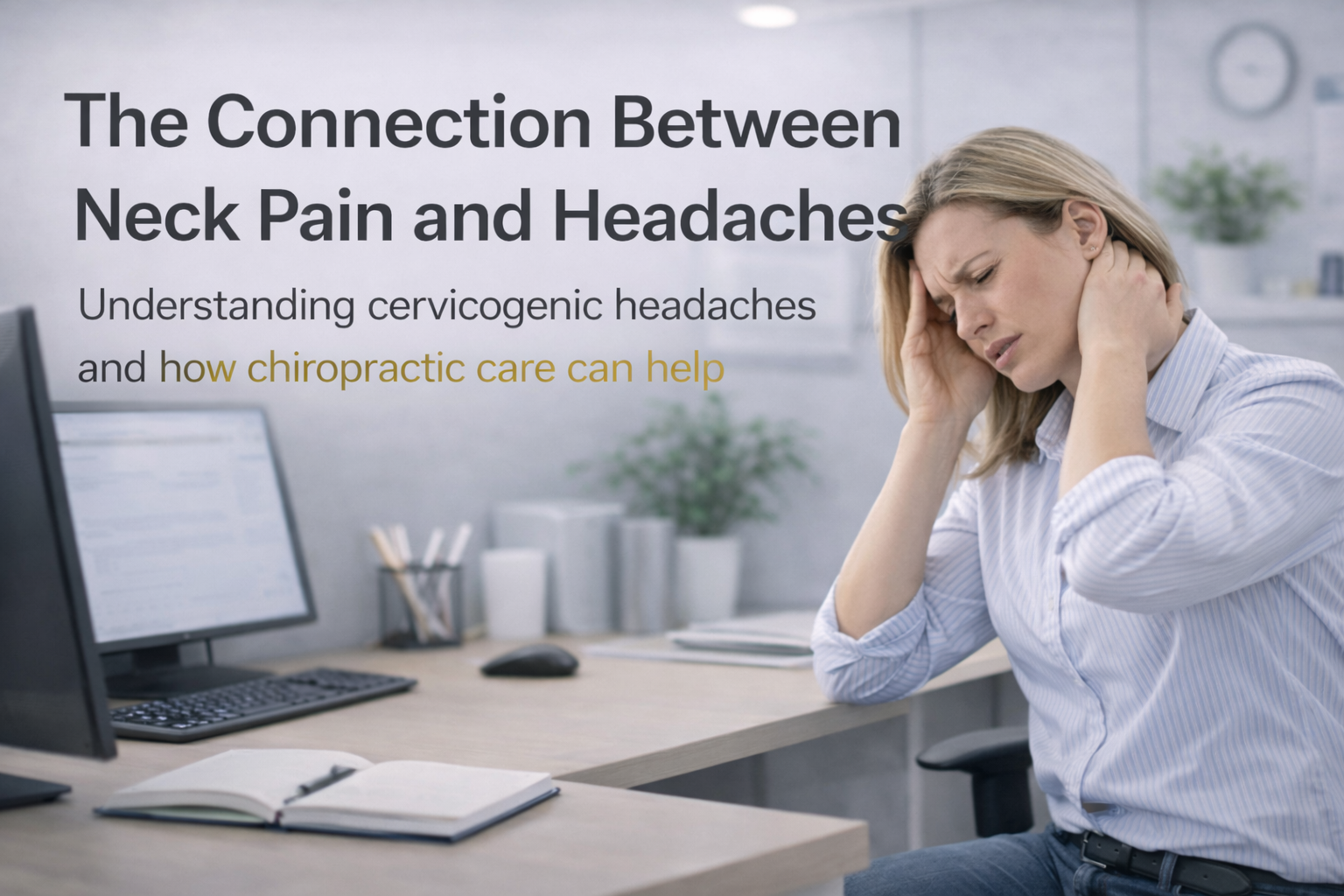 The Connection Between Neck Pain and Headaches | My Chiropractor Whyalla